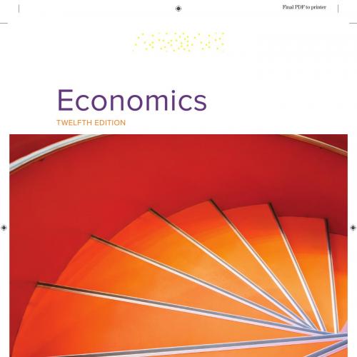 Economics 12th Edition by Stephen Slavin 120Yuan