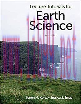 (PDF)Lecture Tutorials for Earth Science 3rd Edition