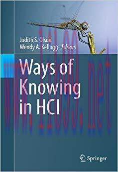 Ways of Knowing in HCI 2014 Edition,