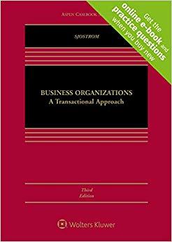 (PDF)Business Organizations A Transactional Approach [Connected Casebook] (Aspen Casebook) 3rd ...