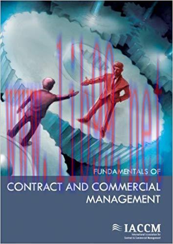 (PDF)Fundamentals of Contract and Commercial Management 1st Edition