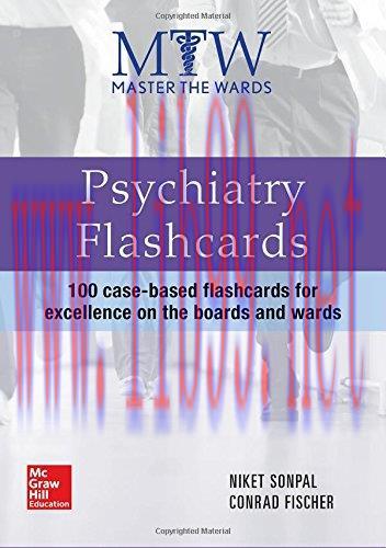 [AME]Master the Wards: Psychiatry Flashcards (ORIGINAL PDF from_ Publisher)