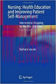 [AME]Nursing: Health Education and Improving Patient Self-Management: Intervention Mapping for ...