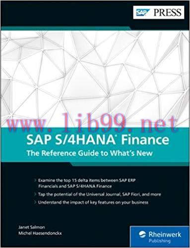 [PDF]SAP S4HANA Finance The Reference Guide to Whats New