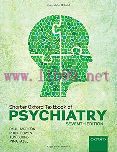 [PDF]Shorter Oxford Textbook of Psychiatry 7th Edition