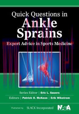 [AME]Quick Questions in Ankle Sprains: Expert Advice in Sports Medicine
