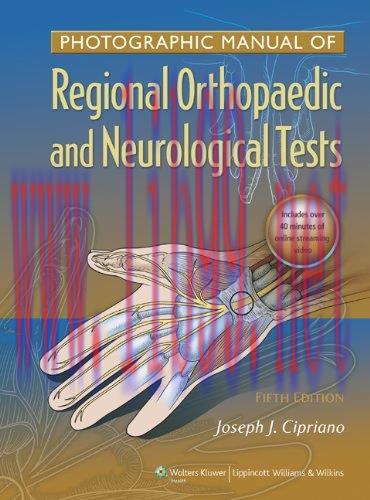 [FOX-Ebook]Photographic Manual of Regional Orthopaedic and Neurologic Tests, 5th Edition