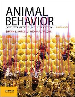 [AME]Animal Behavior: Concepts, Methods, and Applications, 3rd Edition (Original PDF)