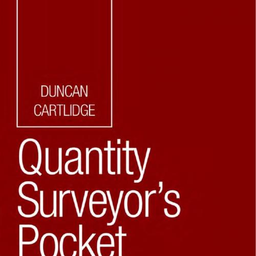 Quantity Surveyor's Pocket Book, 3rd Third Edition