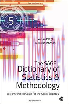 (PDF)The SAGE Dictionary of Statistics & Methodology: A Nontechnical Guide for the Social Scien...