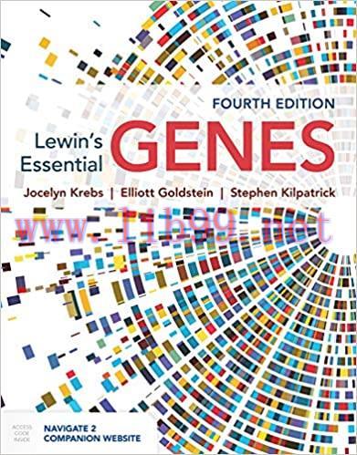 [PDF]Lewin\&rsquo;s Essential GENES 4th Edition PDF+EPUB