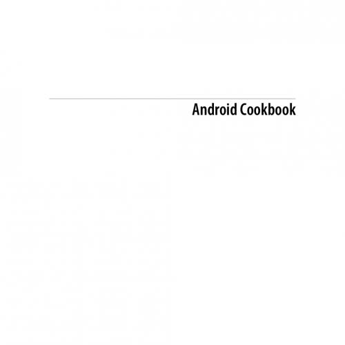 Android Cookbook