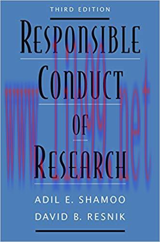 (PDF)Responsible Conduct of Research 3rd Edition