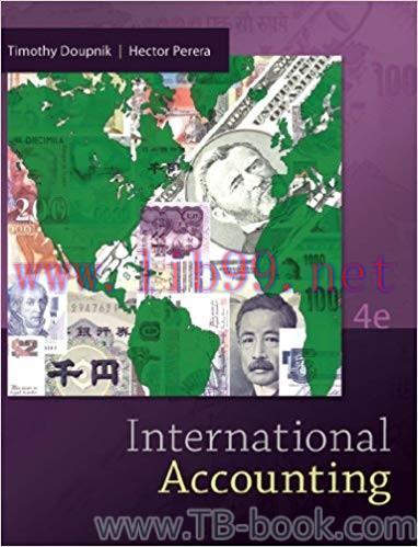 International Accounting 4th Edition by Doupnik 答案