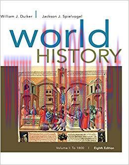(PDF)World History, Volume I: To 1800 8th Edition