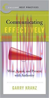 (PDF)Best Practices: Communicating Effectively: Write, Speak, and Present with Authority (Colli...