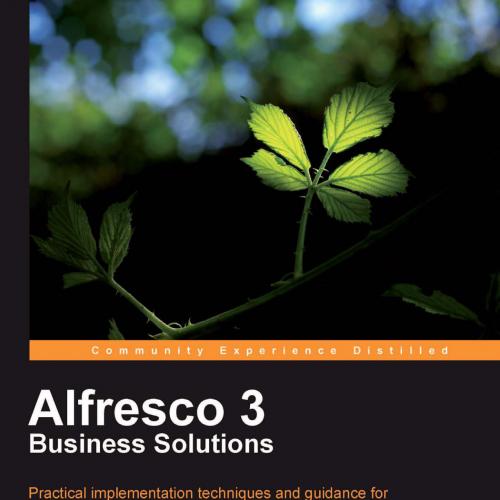 Alfresco 3 Business Solutions