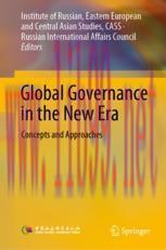 [PDF]Global Governance in the New Era: Concepts and Approaches