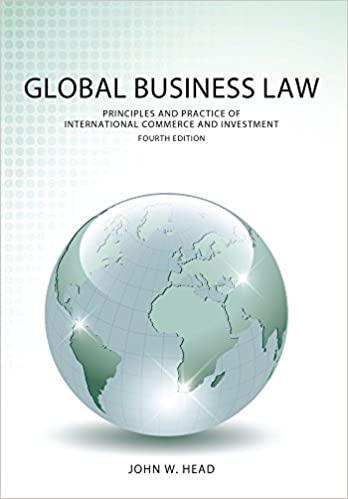 Global Business Law Principles and Practice 4th Edition PDF+Kindle