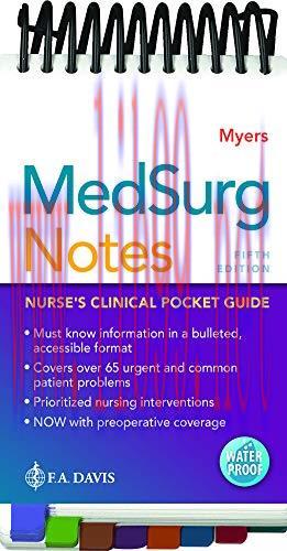 [AME]MedSurg Notes: Nurse&rsquo;s Clinical Pocket Guide, 5th Edition (Original PDF)