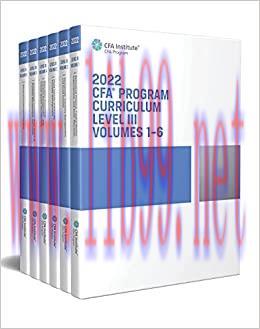 [PDF]2022 CFA Program Curriculum Level III Box Set
