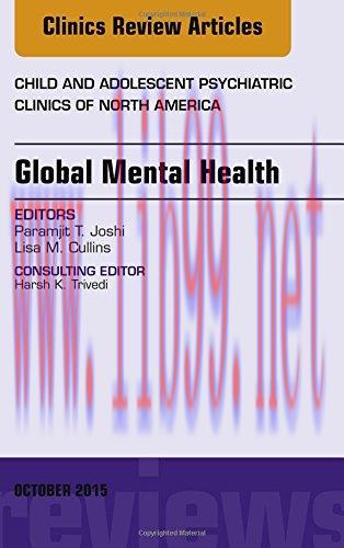 [AME]Global Mental Health, An Issue of Child and Adolescent Psychiatric Clinics of North Americ...