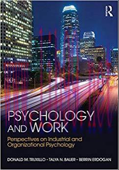 (PDF)Psychology and Work: Perspectives on Industrial and Organizational Psychology 1st Edition