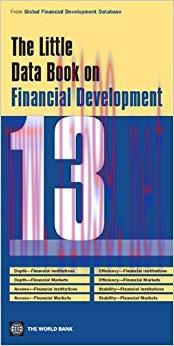 (PDF)Little Data Book on Financial Development 2013 (Global Financial Development Report) 2013 ...