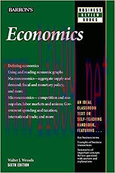 Economics (Barron&rsquo;s Business Review) Sixth Edition,