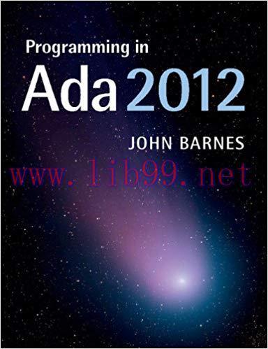 Programming in Ada 2012 1st Edition,