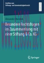 [PDF]Besondere Rechtsfragen im Zusammenhang mit einer Stiftung & Co. KG