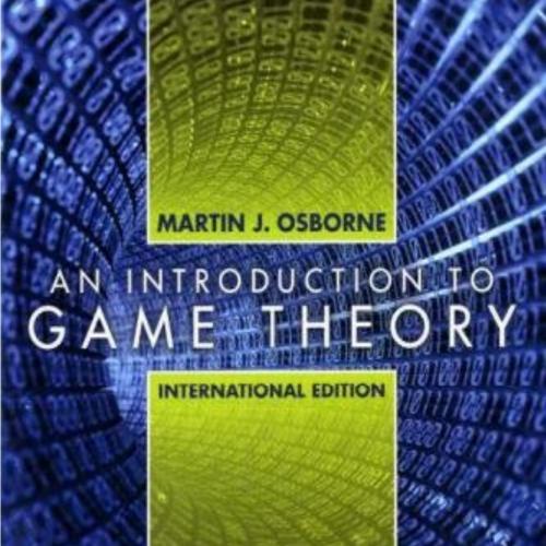 Introduction to Game Theory, International Edition, An - Wei Zhi