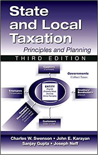 (PDF)State and Local Taxation Principles and Practices, 3rd Edition