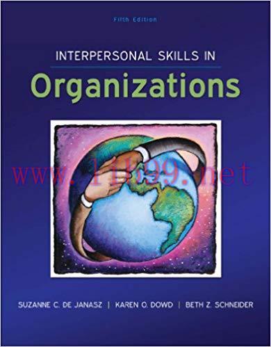 (PDF)Interpersonal Skills in Organizations