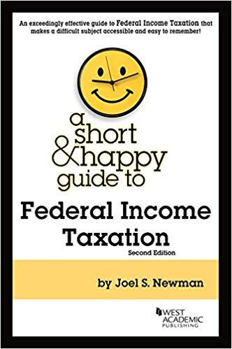 (PDF)A Short & Happy Guide to Federal Income Taxation (Short & Happy Guides) 2nd Edition