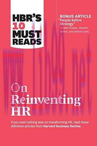 [FOX-Ebook]HBR's 10 Must Reads on Reinventing HR