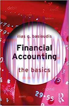 (PDF)Financial Accounting: The Basics 1st Edition