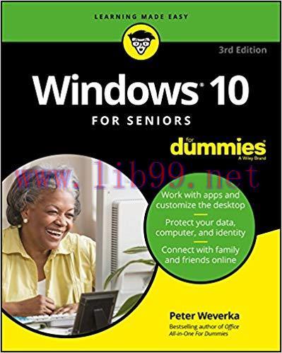 Windows 10 For Seniors For Dummies 3rd Edition,