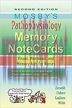 (PDF)Mosby&rsquo;s Pathophysiology Memory NoteCards &ndash; E-Book: Visual, Mnemonic, and Memory Aids for N...