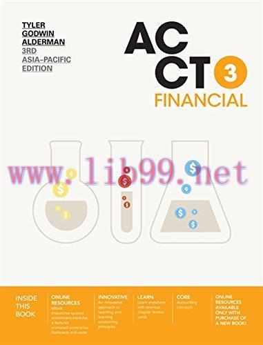 [FOX-Ebook]ACCT3 Financial, 3rd Edition