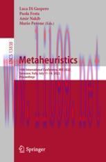 [PDF]Metaheuristics: 14th International Conference, MIC 2022, Syracuse, Italy, July 11&ndash;14, 2022...