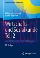 [PDF]Wirtschafts- und Sozialkunde Teil 2: F&auml;lle und offene Aufgaben mit L&ouml;sungen