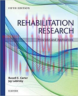 (PDF)Rehabilitation Research- E-Book: Principles and Applications