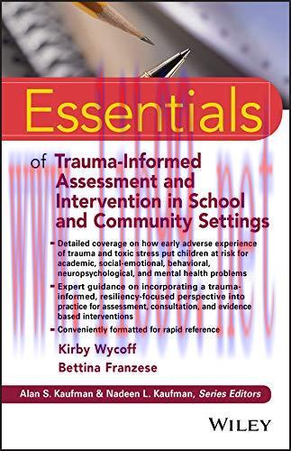 [AME]Trauma-Informed Assessment and Intervention in School and Community Settings (Essentials o...