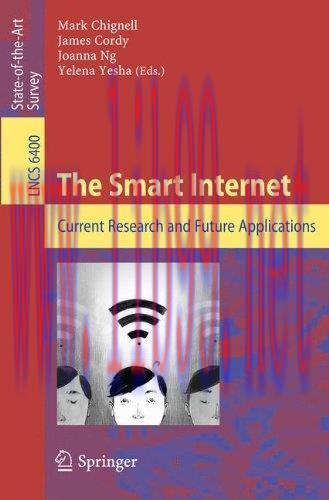 [FOX-Ebook]The Smart Internet: Current Research and Future Applications