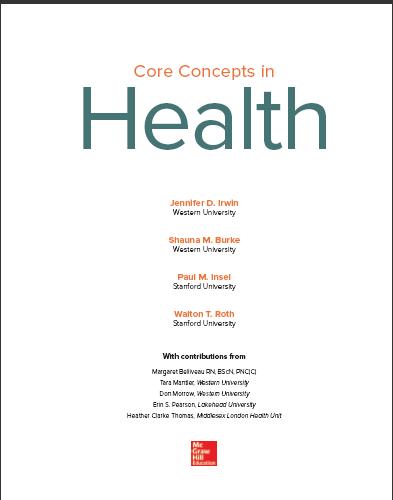 (TB)Core Concepts in Health 3rd Canadian By_ IRWIN.zip