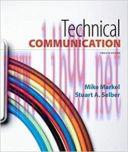 Technical Communication 12th Edition,