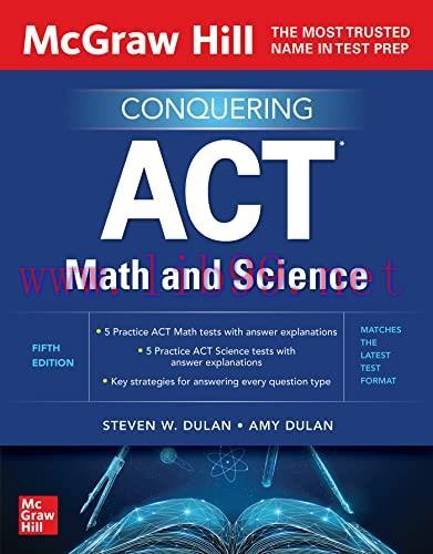 [FOX-Ebook]McGraw Hill Conquering ACT Math and Science, 5th Edition