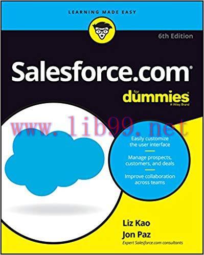Salesforce.com For Dummies (For Dummies (Computer/Tech)) 6th Edition,