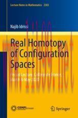 [PDF]Real Homotopy of Configuration Spaces: Peccot Lecture, Coll&egrave;ge de France, March & May 2020